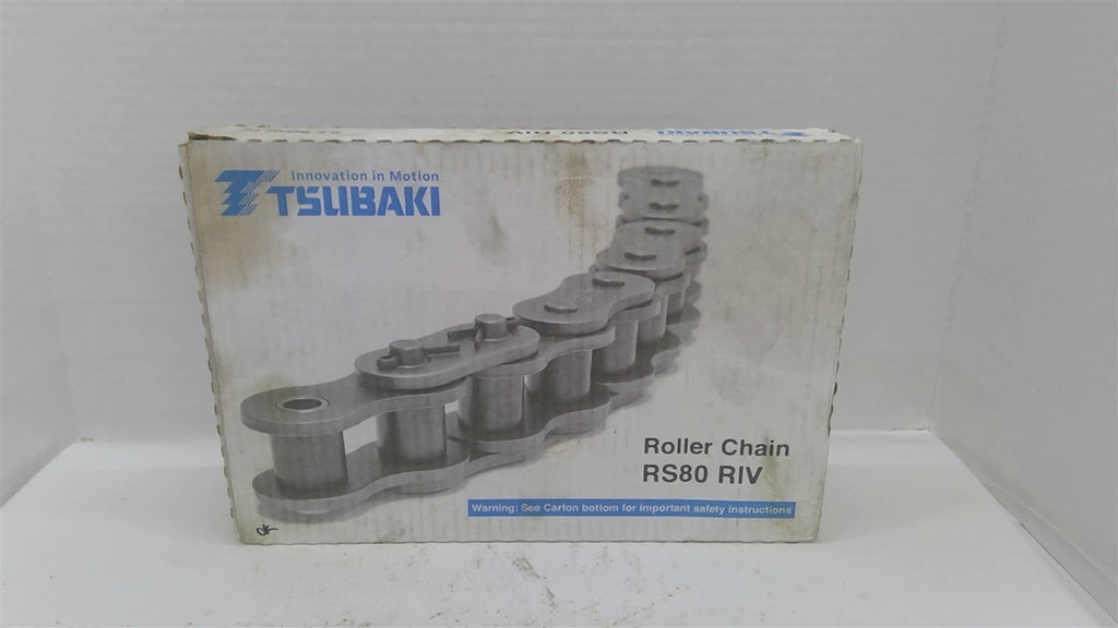 Tsubaki RS80RIV Chain 10 Ft.