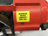 ARO Hoist 7792A21 Maximum Rated Capacity 2400LBS