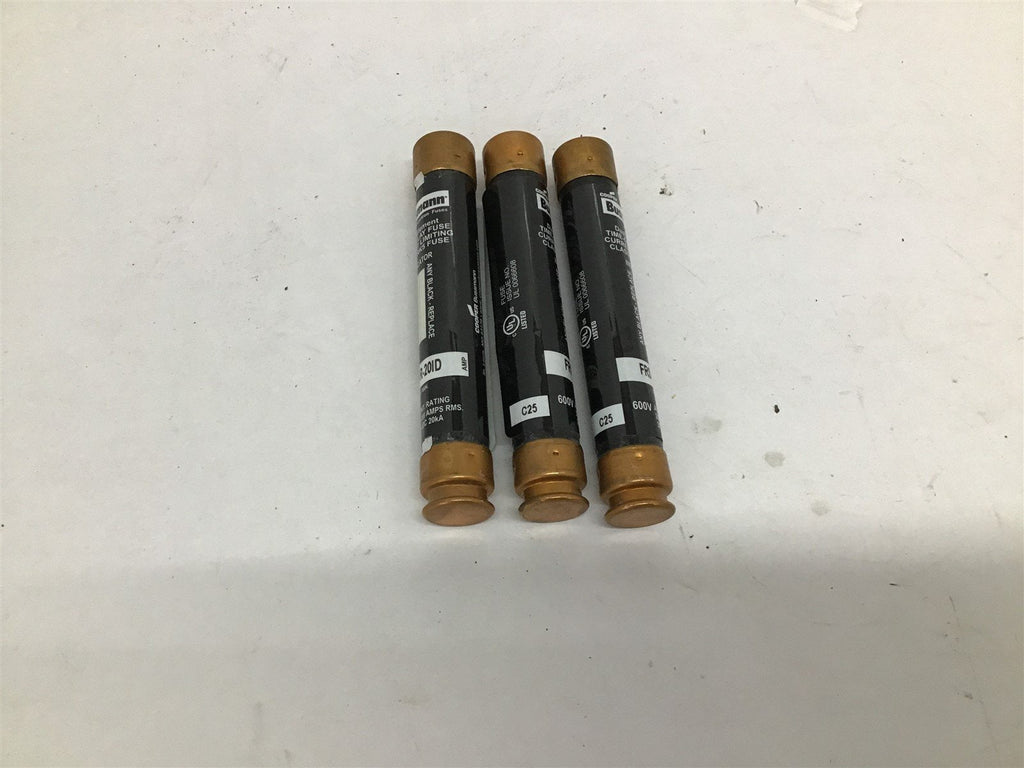 Bussmann FRS-R-20ID Lot Of 3