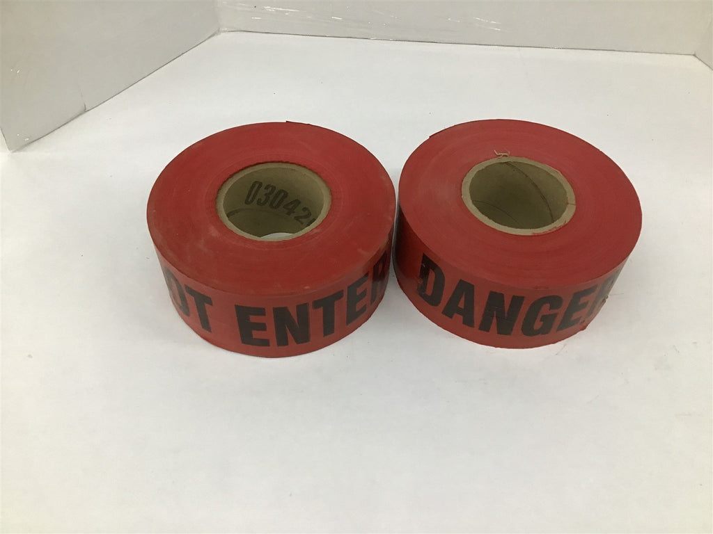 Swanson BT3100RDGRDNE3 Danger Do Not Enter 3"x1000"