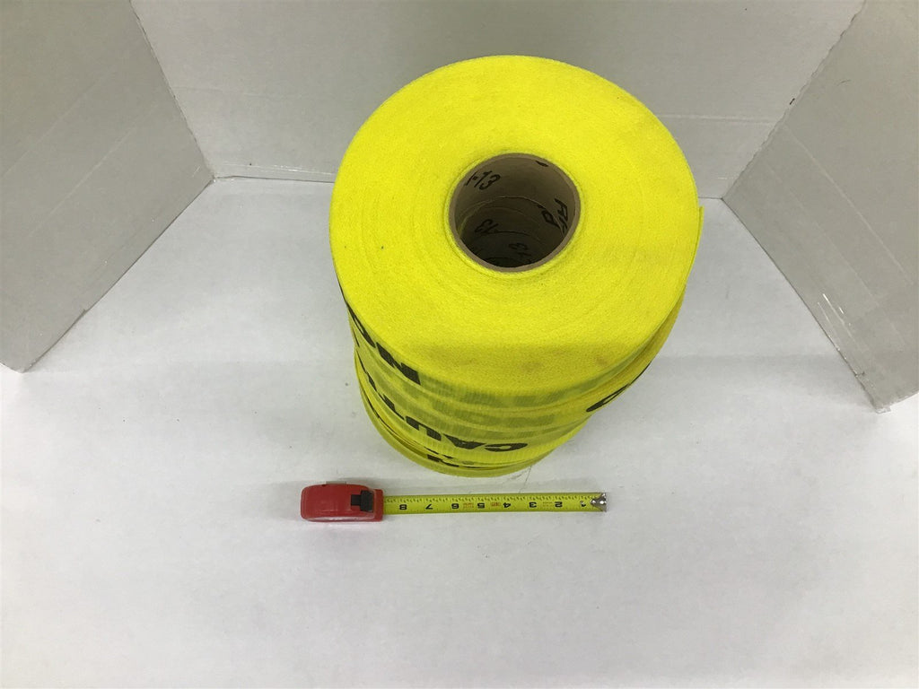 Caution Tape 2" Wide Approximately 100 Feet Lot Of 7
