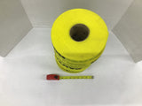 Caution Tape 2" Wide Approximately 100 Feet Lot Of 7