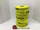 Caution Tape 2" Wide Approximately 100 Feet Lot Of 7
