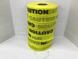 Caution Tape 2" Wide Approximately 100 Feet Lot Of 7