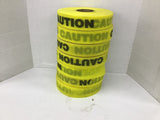 Caution Tape 2" Wide Approximately 100 Feet Lot Of 7