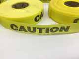 Caution Tape 2" Wide Lot Of 5