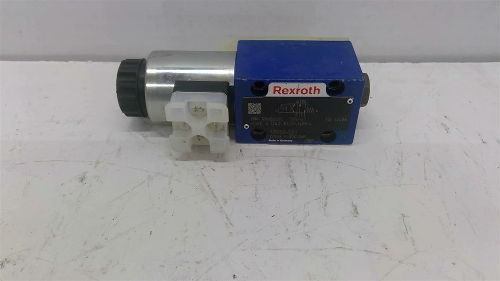 Rexroth R900561274 Directional Control Valve 4WE 6 D62/EG24N9K4