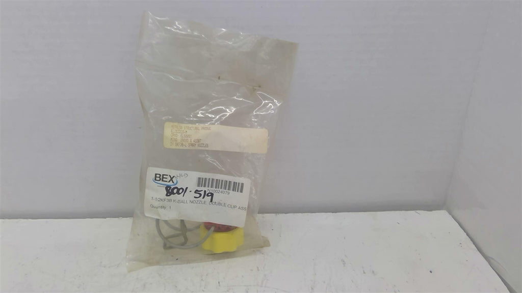 Bex KF3b K-Ball Nozzle Double Clip 1 1/2