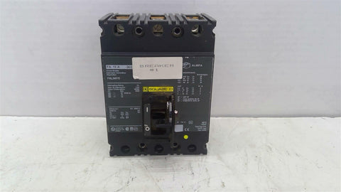 Square D FA15A Breaker