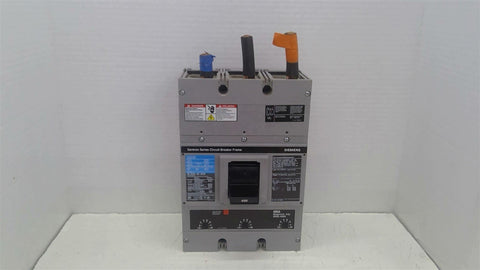 Siemens JD63F400 Circuit Breaker Frame 400A 600V 3 Pole