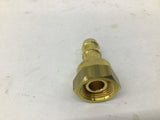 Fittings 1" (6) 5/8" (9) Brass Fittings Lot Of 15