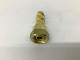 Fittings 1" (6) 5/8" (9) Brass Fittings Lot Of 15