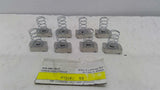 Unistrut P1008U SS 3/8"-16 Channel Nut With Spring Lot Of 8