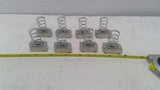 Unistrut P1008U SS 3/8"-16 Channel Nut With Spring Lot Of 8
