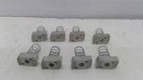 Unistrut P1008U SS 3/8"-16 Channel Nut With Spring Lot Of 8