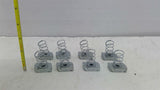 Unistrut N1008 EG 3/8" Channel Nut With Spring Lot of 8