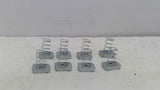 Unistrut N1008 EG 3/8" Channel Nut With Spring Lot of 8