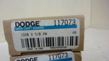 LOT OF 4 -- DODGE TAPER-LOCK BUSHINGS, 1008 X 5/8 KW