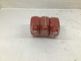 Brady 65560 Gate Valve Lockouts Red Lot Of 3
