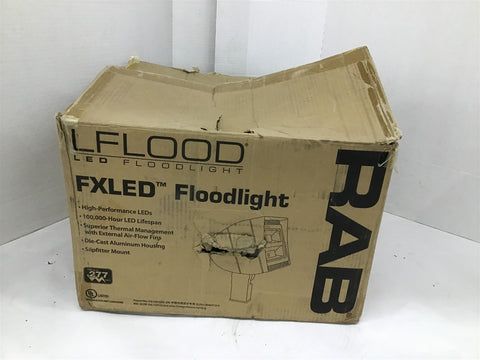 FlexLed Floodlight RAB 25SFW/PCS 125W 120V