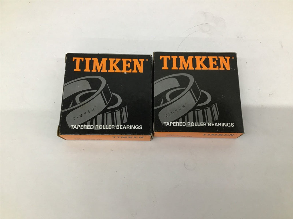 Timken 387-20024 Tapered Roller Bearings Lot Of 2