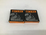 Timken 414-20024 Tapered Roller Bearings Lot Of 2