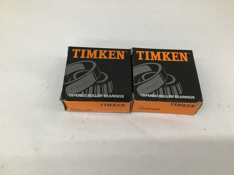 Timken 415-20024 Tapered Roller Bearing Lot Of 2