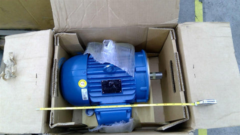 WEG 12445724 Motor 3HP 230/460V 1800RPM 4Pole 182T TEFC 3Phase 60HZ