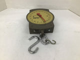 Chatillon BD 400 Cap. 400 Lb. X 1 LB. Hanging Scale