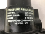 Bellafram Pressure Regulator 231-960-065
