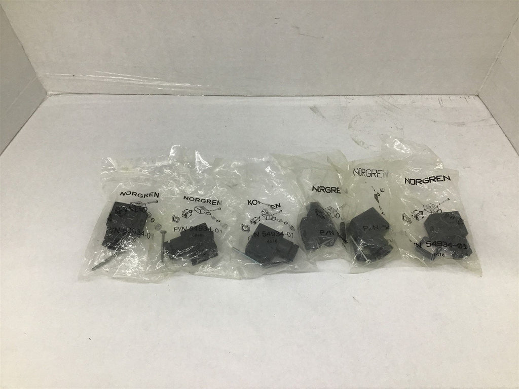 Norgren 54934-01 Cable Grip Connector Lot Of 6