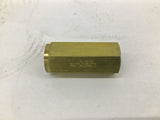 Deltrol EDC35B 10006-40 Check Valve 3/4 "