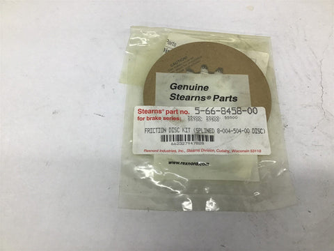Genuine Stearns Parts 5-66-8458-00 Brake Series 55000 55200 55500 55700 57500