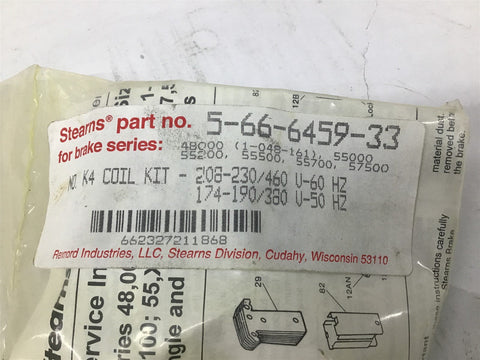Stearns 5-66-6459-33 No. K4 Coil Kit