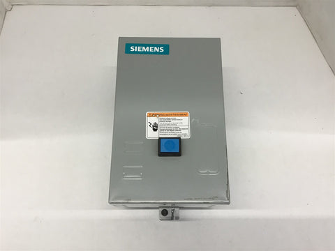 Siemens Magnetic Starter 14DUE32BF Size 00-4 Class 14