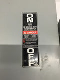 GE General Duty Safety Switch TGN3322 60A 240Vac/250Vdc 50/60Hz