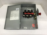 GE General Duty Safety Switch TGN3322 60A 240Vac/250Vdc 50/60Hz