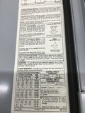 Cutler-Hammer ECN1618AAC Combination Starter With Switch