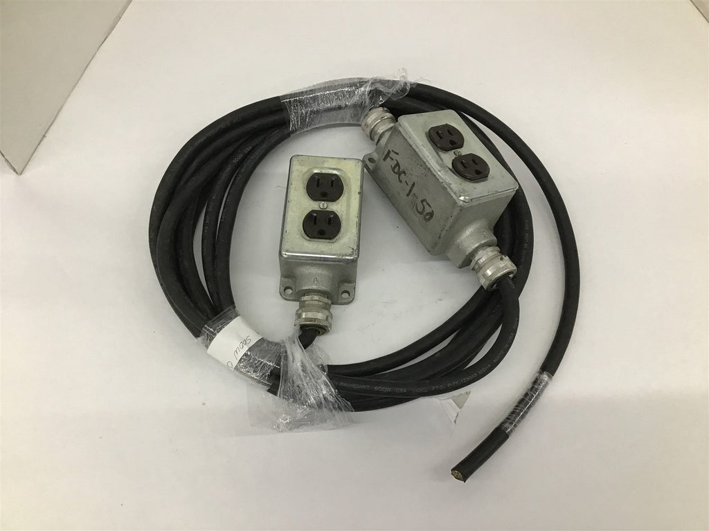 Cord With Plugs On Each End 14/3 500W