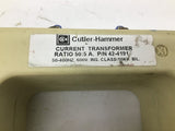 Cutler Hammer Current Transformer Ratio 50:5 50/400 HZ 600V