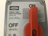 Hubbell HBLDS3 Circuit-Lock Disconnect Switch Type 4X 12K 30 A 600V AC Max.