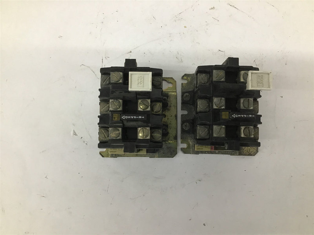Allen-Bradley 592-B0V16 120/600 VAC Make 7200 VA Break 720 VA Lot Of 2