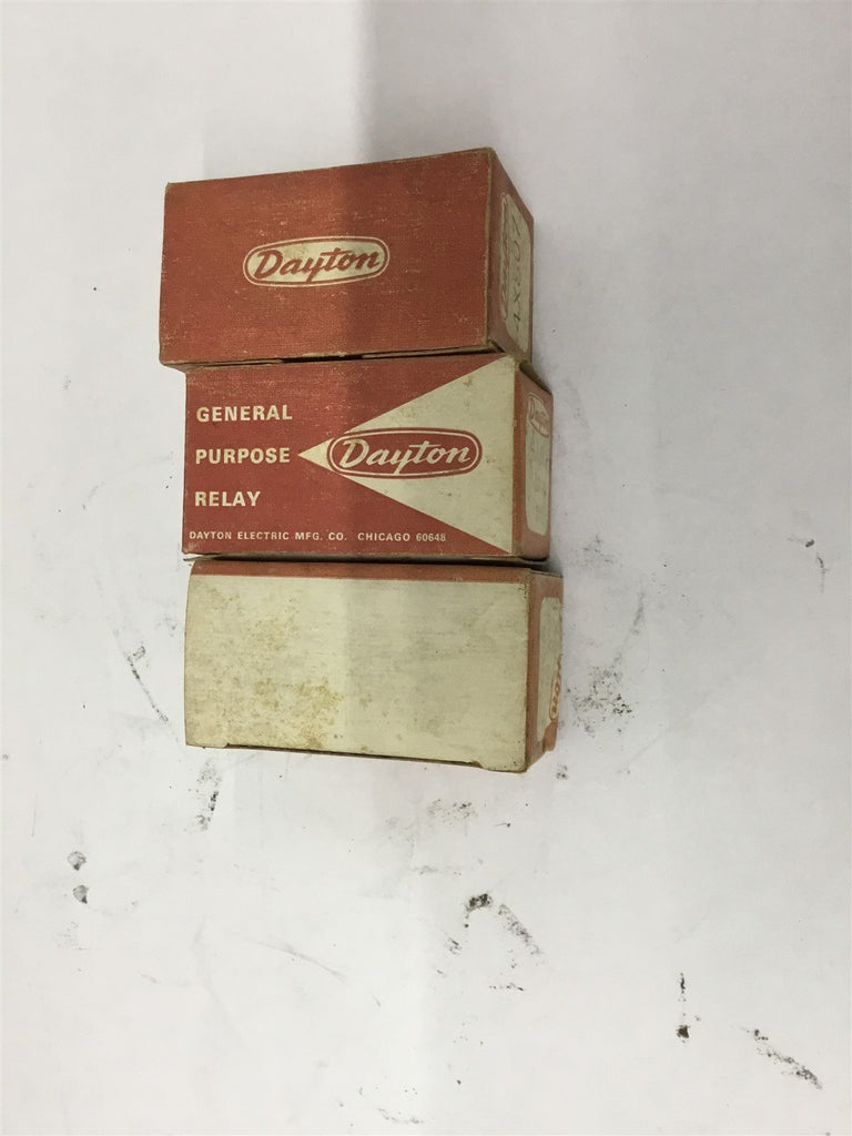 Dayton 4X807 General Purpose Relay Lot Of 3