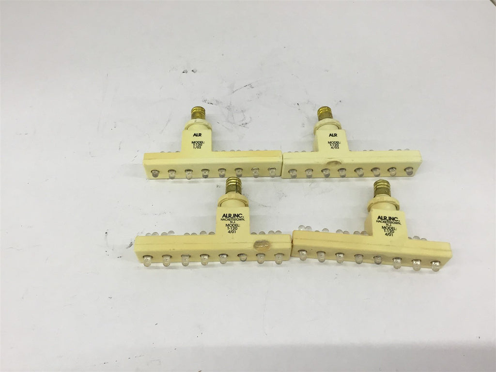 ALR T-120 Base Lamp Lot Of 4