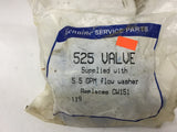 Genuine Service Parts 525 Valve Lot OF 3
