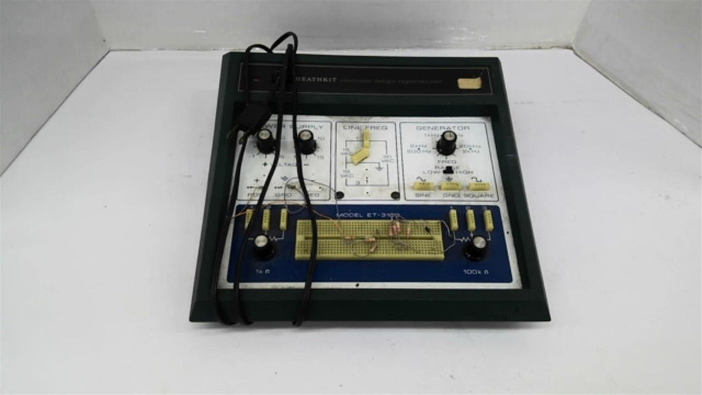 Heathkit ET-3100 Electronic Design Experimenter 120\240 VAC 50\60 HZ 7 Watts