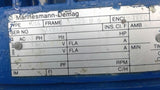 Demag KBA 71917309 AC Motor 5.8 Hp 230/460 volts 1200 Rpm 6P