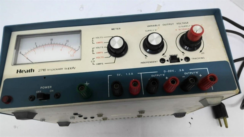 Heath 2718 Tri-Power Supply