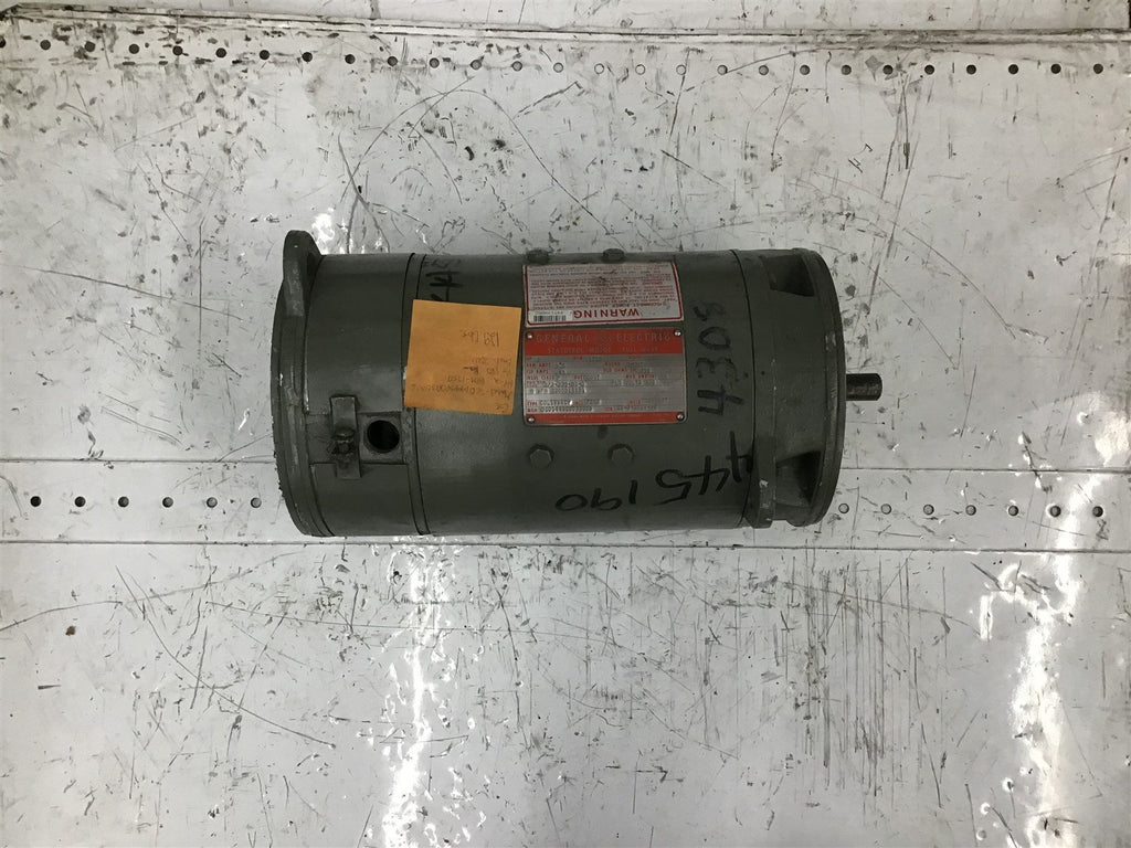 GE 5CD1445E003B006 2HP 1750/1800RPM 180V TENV AC Motor