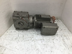SEW EURODRIVE DFT80K4-KS .75HP 1700/1800RPM 230/460V 3PH 4P TEFC AC Motor